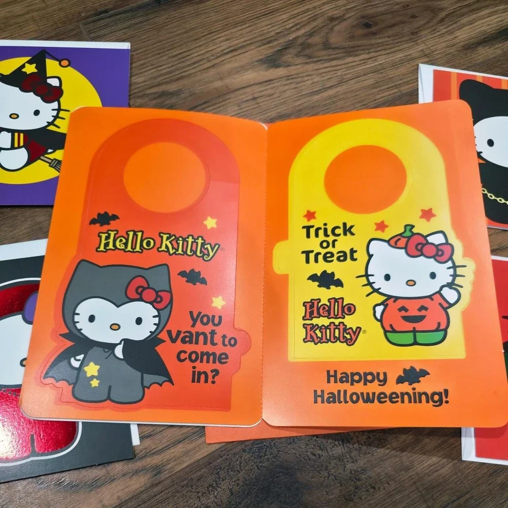 Hello Kitty Halloween Greeting Cards 5
